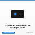 4K Ultra HD Truck Dash Cam with Night Vision