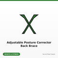 Adjustable Posture Corrector Back Brace