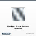 Blackout Truck Sleeper Curtains