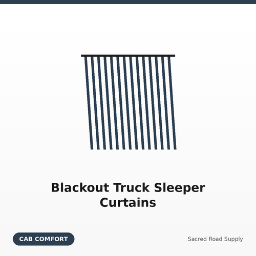 Blackout Truck Sleeper Curtains