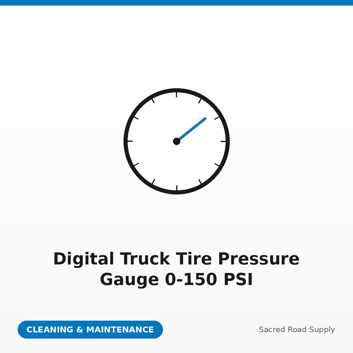 Digital Truck Tire Pressure Gauge 0-150 PSI