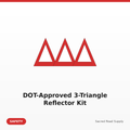 DOT-Approved 3-Triangle Reflector Kit