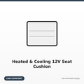 Heated & Cooling 12V Seat Cushion