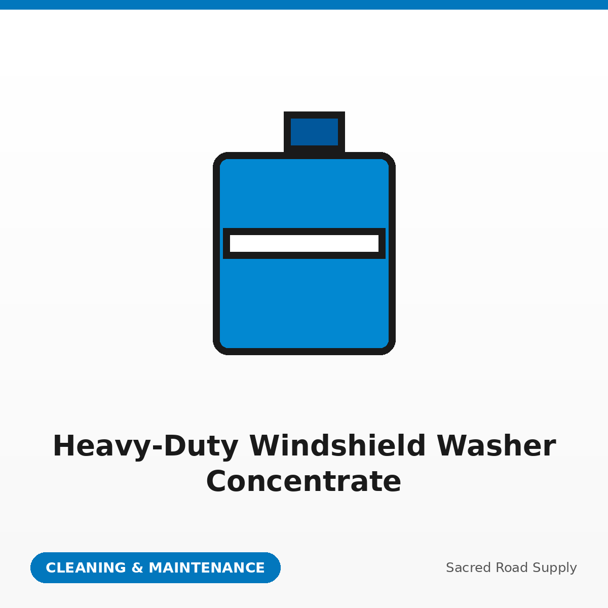 Heavy-Duty Windshield Washer Concentrate