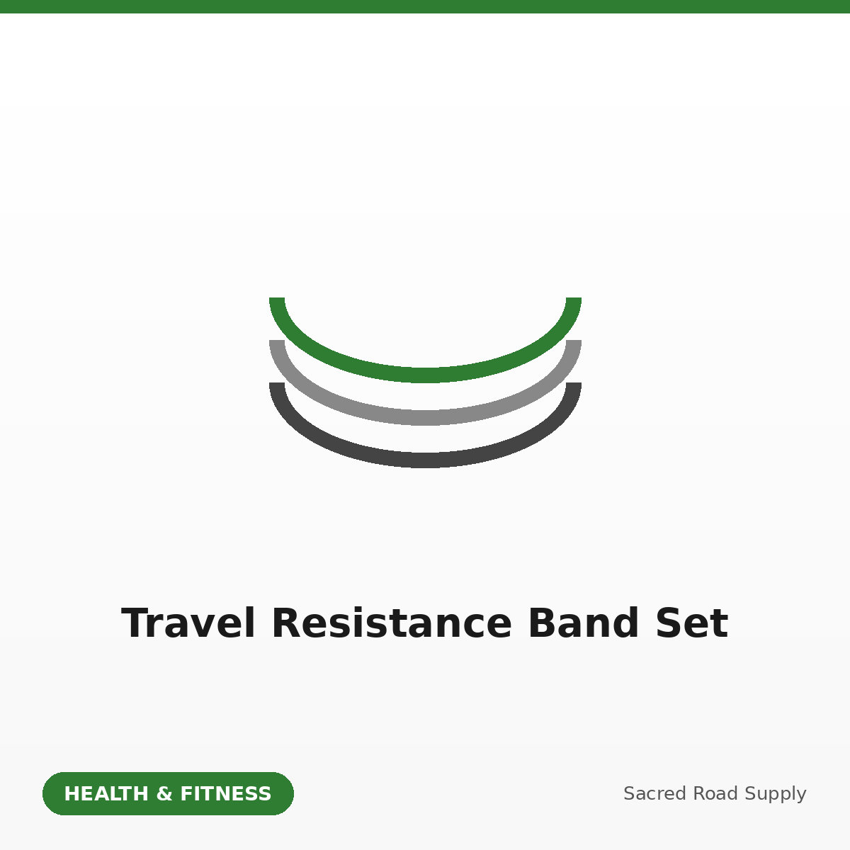 Travel Resistance Band Set